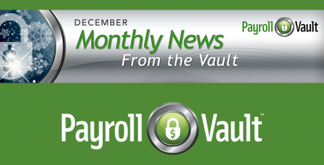 News from the Vault - December 2024 Payroll Vault Newsletter